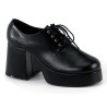 Funtasma JAZZ-02 Black Vegan 70s Disco Shoes Men