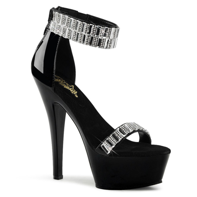 Pleaser KISS-269RS Ankle Cuff High Heels Platform Shoes Pleaser KISS-269RS Ankle Cuff High Heels Platform Shoes
