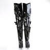 Pleaser SEDUCE-3019 Black Patent Sale Women