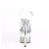 Pleaser ESTEEM-708 Clear Platform High Heeled Shoes