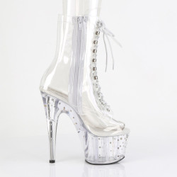 Pleaser STARDUST-1021C-7 Transparent Strass Sale Women