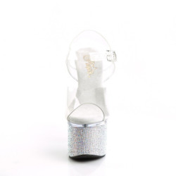 Pleaser ESTEEM-708DM Strass Platform High Heels Shoes
