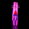 Pleaser ADORE-1018G Neon Pink Glitter Sale Women