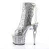 Pleaser ADORE-1018G Silver Glitter Sale Women
