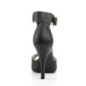Pleaser Pink Label EVE-02 Black Vegan Leather Sale Women