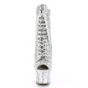 Pleaser ADORE-1021G Silver Glitter Gliteer Sale Women