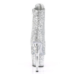 Pleaser ADORE-1021G Silver Glitter Gliteer Sale Women