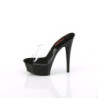 Pleaser EXCITE-601 Transparent Black Sale Women