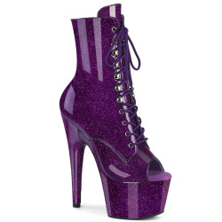 Pleaser ADORE-1021GP Purple Glitter Patent Sale Women