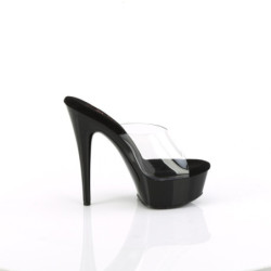Pleaser EXCITE-601 Transparent Black Sale Women