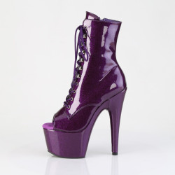 Pleaser ADORE-1021GP Purple Glitter Patent Sale Women