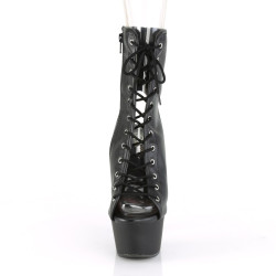Pleaser ASPIRE-1016 Black Vegan Leather Sale Women