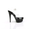 Pleaser EXCITE-608 Transparent Black Sale Women