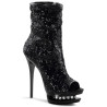 Pleaser BLONDIE-R-1008 Black Sequins Sale Women