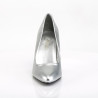 Pleaser VANITY-420 Silver Vegan Leather Sale Women