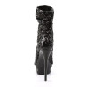 Pleaser BLONDIE-R-1008 Black Sequins Sale Women