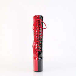 Pleaser CRAZE-1040TT Red Black Patent Sale Women