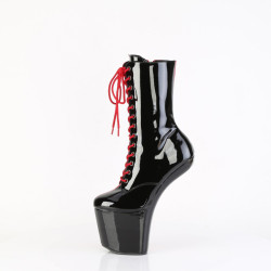 Pleaser CRAZE-1040TT Red Black Patent Sale Women