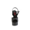 Pleaser EXCITE-609 Black Vegan Leather Sale Women