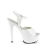 Pleaser EXCITE-609 White Patent Sale Women