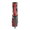 Pleaser DELIGHT-1010 Black Patent Red Sale Women