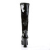Funtasma EXOTICA-2000 Black 70s Platform Abba Boots