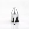 Pleaser VANITY-420 Silver Vegan Leather Sale Women