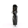 Pleaser DELIGHT-1021 Black Patent Sale Women