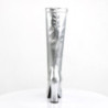 Funtasma EXOTICA-2000 Silver 70s Platform Abba Boots