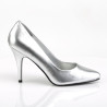 Pleaser VANITY-420 Silver Vegan Leather Sale Women