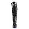 Funtasma EXOTICA-2020 Black 70s Platform Abba Boots