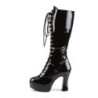 Funtasma EXOTICA-2020 Black 70s Platform Abba Boots