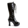 Funtasma EXOTICA-2020 Black 70s Platform Abba Boots