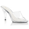 Fabulicious CARESS-401 Transparent Heeled Mules Women