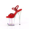 Pleaser FLAMINGO-809HT Red Hologram Patent Tinted Sale