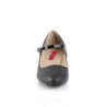 Pleaser Pink Label FAB-425 Black Pumps Heels Men