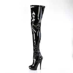 Fabulicious SULTRY-4000 Black Patent Sale Women