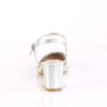 Fabulicious FAYE-06 Silver Shimmering Fabric Sale Women