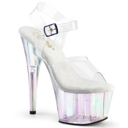 Pleaser ADORE-708HT Hologram Platform High Heel Sandal