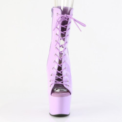 Pleaser ADORE-1016 Lavender Patent Women Ankle Boots
