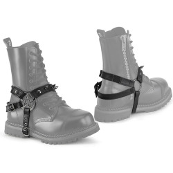 Demonia DA-510 Black Vegan Leather Accessories Women