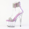Pleaser ADORE-727RS Ankle Cuff Lavender High Heels