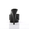 Fabulicious FLAIR-401-2 Black High Heeled Mules Women
