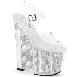 Pleaser AMAZE-808SRS Wedge Extreme Platform High Heels