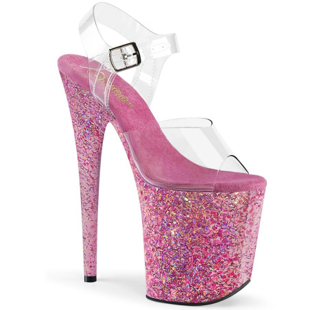 Pleaser FLAMINGO-808CF High Heels Exotic Pole Dance Shoes