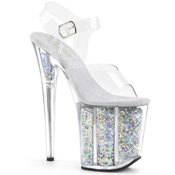 Pleaser FLAMINGO-808GF Exotic High Heel Pole Dance Shoes