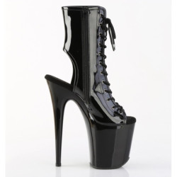 Pleaser FLAMINGO-1016 Extreme High Heels Ankle Boots