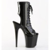 Pleaser FLAMINGO-1016 Extreme High Heels Ankle Boots