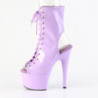 Pleaser ADORE-1016 Lavender Patent Women Ankle Boots