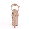 Pleaser FLAMINGO-810LG Rose Gold Pole Dance High Heels